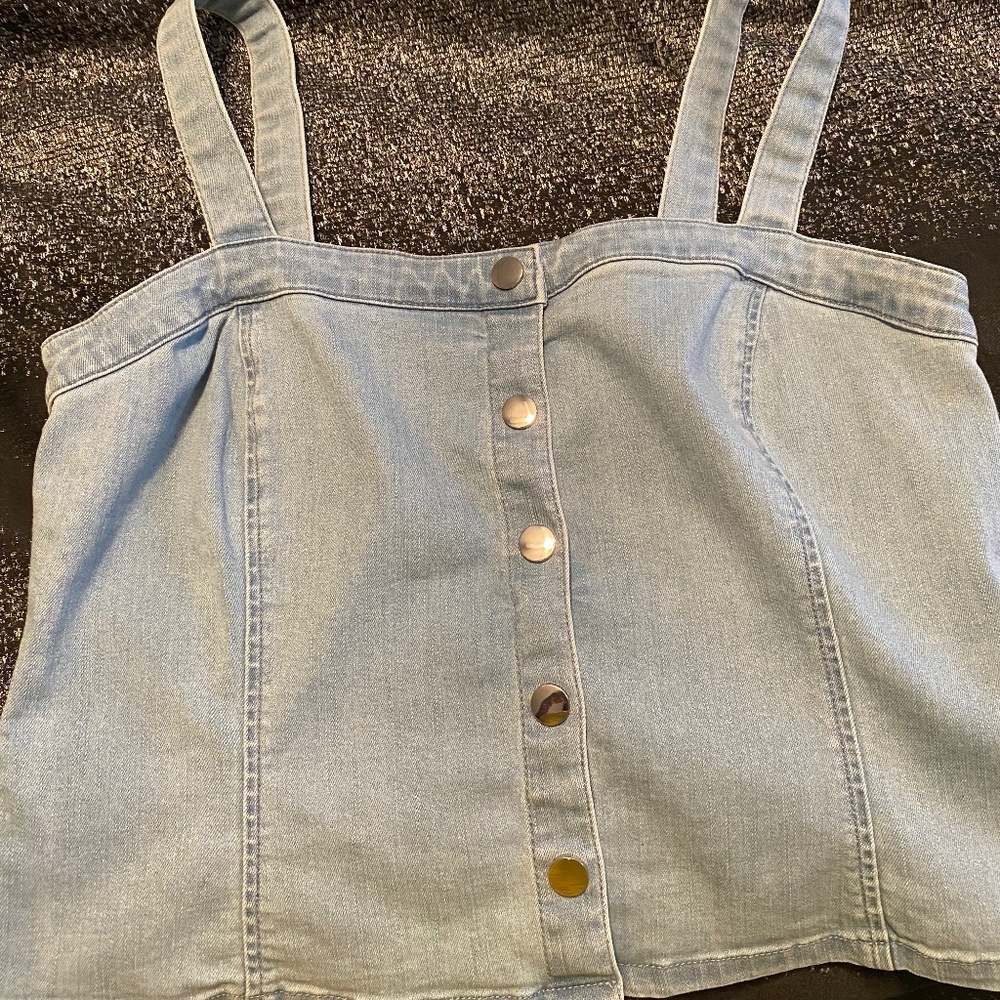 Denim top
